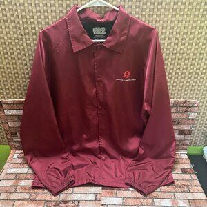 NARUTO Primitive x Naruto Burgundy Jacket XL